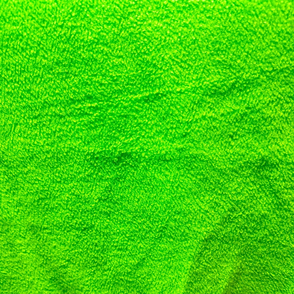 Lime Green Fleece Material‎ 42x60